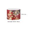 Toyvian Japanese Pattern Masking 4 Cute Washi Perfect for Paper DIY Gift and More Tape, Rolls, Tape, Self-Adhesive, Crafts, Journals, Diaries,