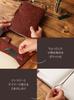 [UNROOF] Genuine Leather Planner Cover, A6/A5, Italian Pueblo Leather (Hortensia, A6)