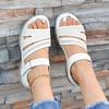 Slip-on Casual Beach Shoes Summer Fashion Fish Mouth Female Wedge Heel Light Comfortable Sandals Women