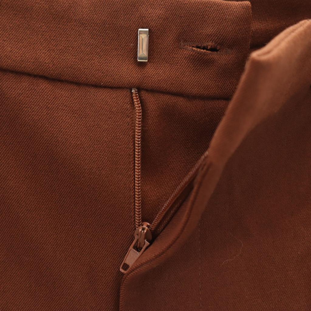 Unbenutzte ZARA WOMAN Gerade Hose XS Braun Damen Gebraucht