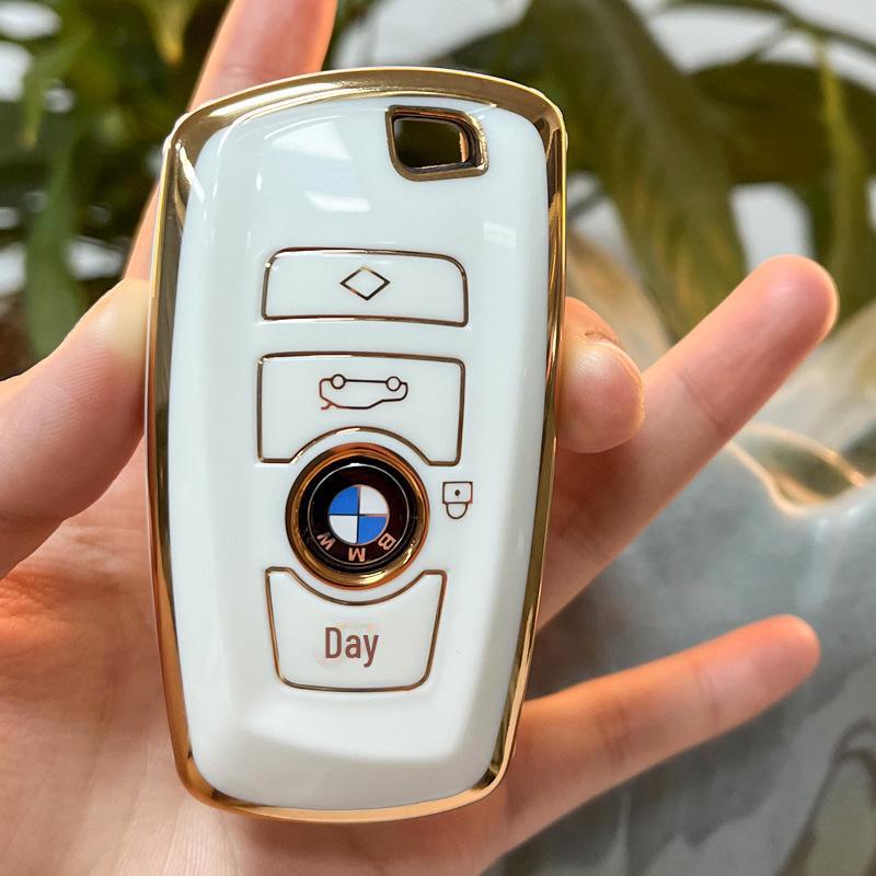 Kryt klíče BMW řady 3/5/6 & M2-M6/X3/X4 s přezkou GT3/GT5 - Stylový obal pro ženy