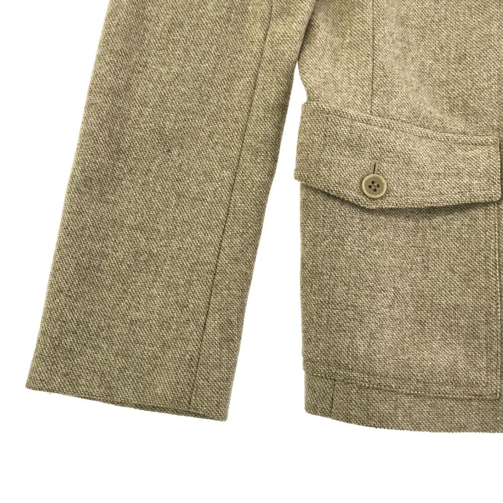 Theory Made In Japan Wool Blend Skirt Suit Setup 4 Beige Women Used