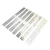 12 In 1 Carving Auxiliary Ruler Carving Ruler Drill Hole Detailer Scribe Line Stencil For DIY Model Crafting Tool