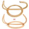 Natural Rattan Clothes Drying Rack with Clips  Sockings Towels Diapers Bra Racks