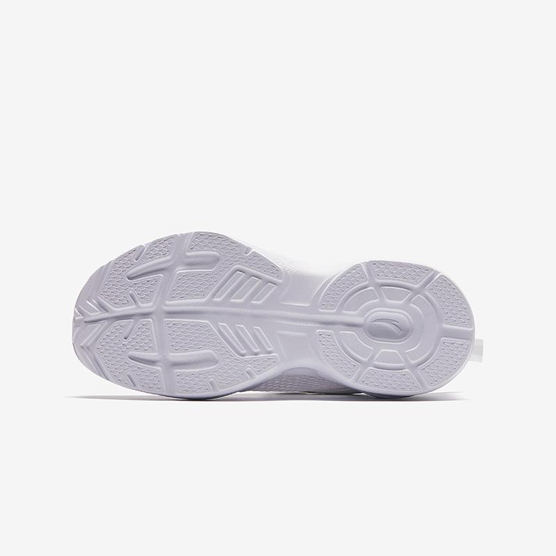 Anta Kids Mesh Lightweight Simple Versatile Sports Casual Shoes Breathable Low-Top Running Shoes Kids sneaker White A312425520-1