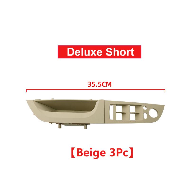 Pentru BMW Seria 3 E90 E91 318 320 325 328 05-12 Mâner interior al mașinii, panou interior ușii șoferului, capac ornamental bej negru