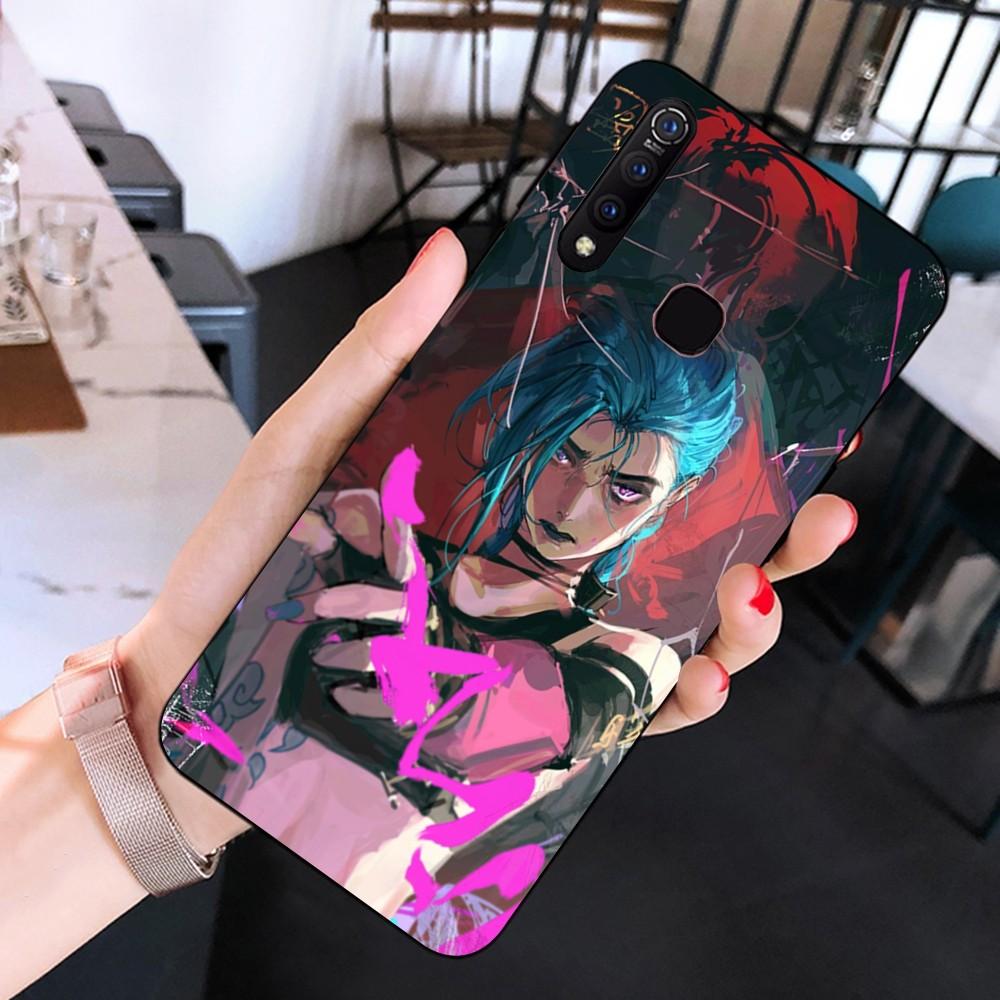 Anime Arcane Jinx-Vi Phone Case For Huawei Y9 6 7 5 Prime Enjoy 7s 7 8 plus 7a 9e 9plus 8E Lite Psmart Shell