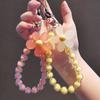 1Pc Macaron-Colored  Bead String  Mobile Phone Lanyard Ins Chain
