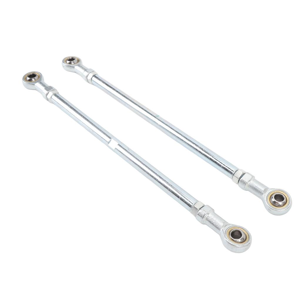 1 Para 295mm 8mm Zestaw Drążków Kierowniczych Stop Stali Wysoka Wytrzymałość Długotrwały do Gokarta ATV Gokart Wyścigowy