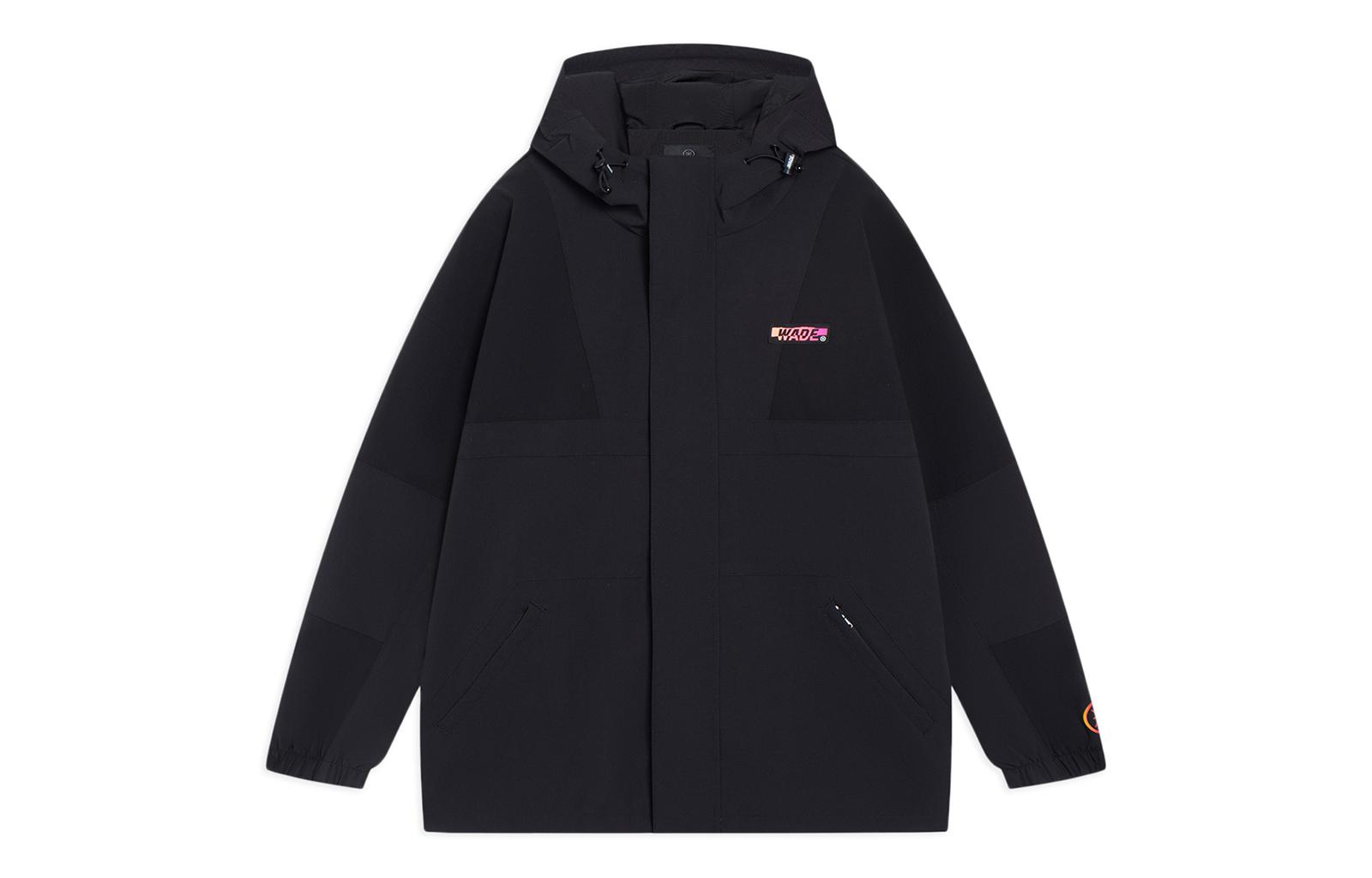 Li Ning Jackets Men s Black Hooded Moderate Other AFDT085-6 L
