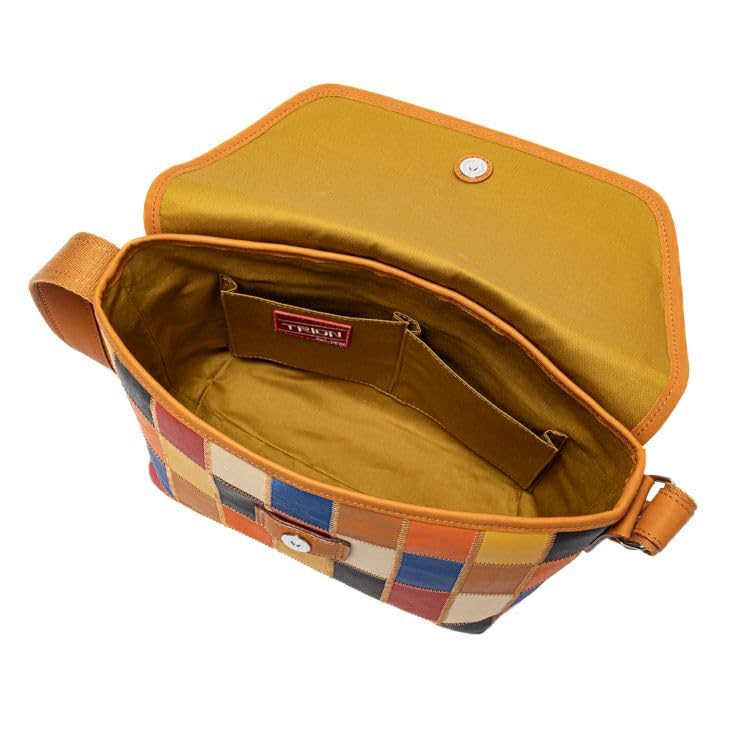 Flap Shoulder Bag Made by Official Baseball Glove Manufacturer Multicolor Sacoche Genuine Leather B5 Body Bag Small Crossbody Bag PC10 Inch Bag