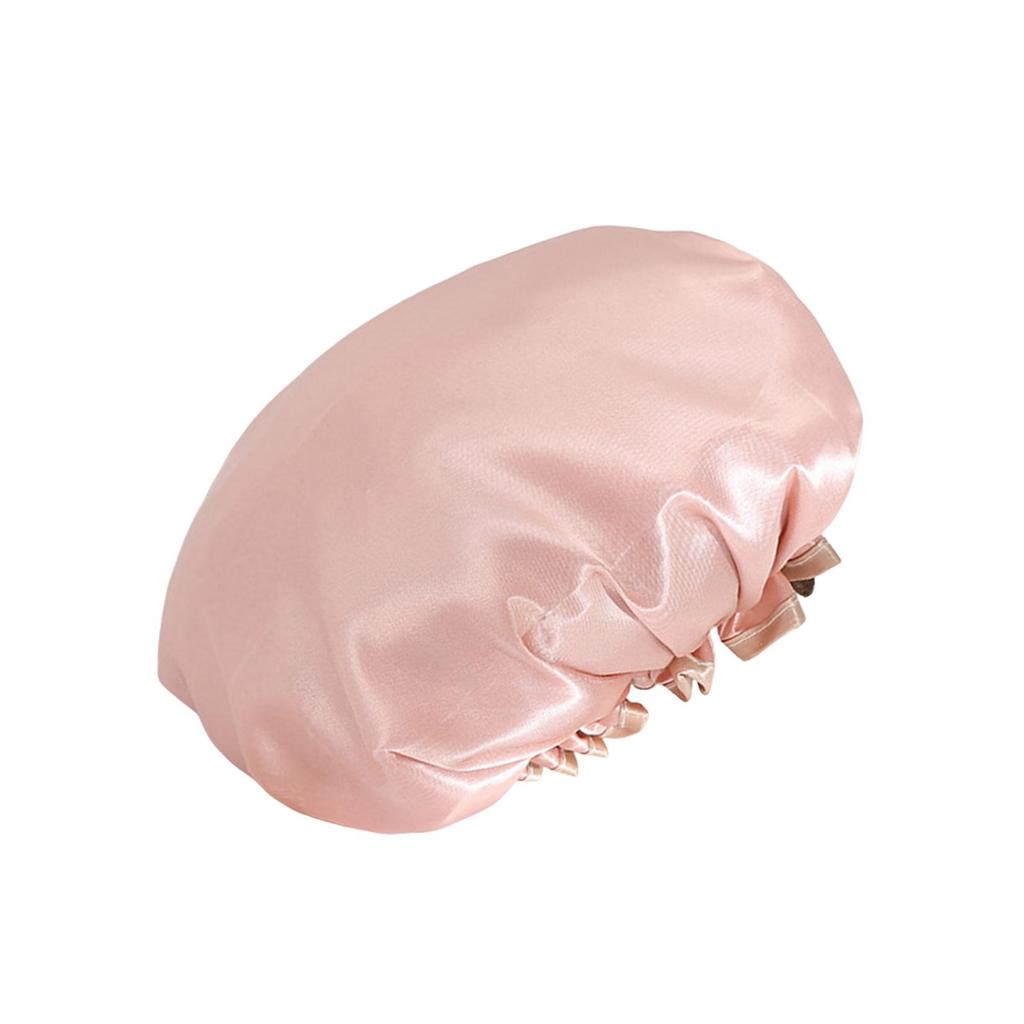 Luxurious Shower Cap for Long and Thick Hair - Waterproof and Adjustable