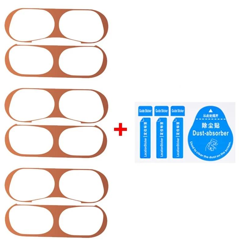 Dust-proof Sticker for Apple AirPods Pro Ultra-Thin Metal Dust Guard Protective Earphone Film for AirPods Pro 2 Cleaning Sticker