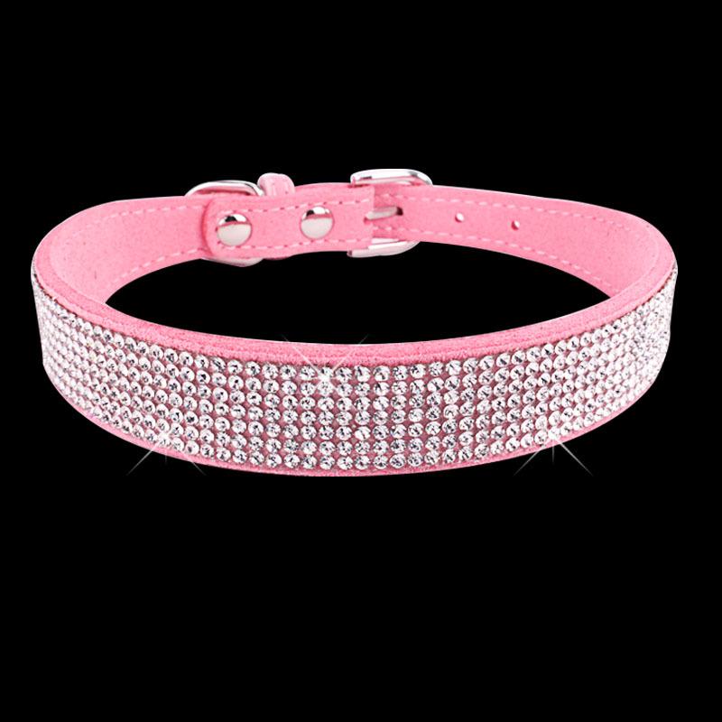 Bling Kristall Diamant Halsband für Haustier Hund Katze