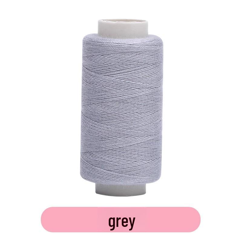 Beige, Black, Red, White Strong Handmade Sewing Thread for Machine and Hand Sewing - 402 Pagoda Line Small Roll