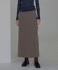 BUT'TON Standard Fit Long Skirt (Brown)