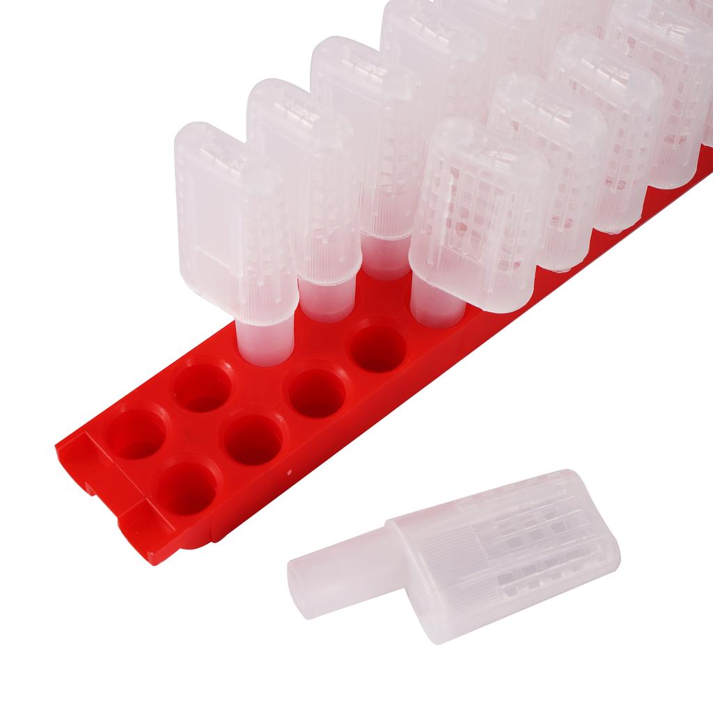 New Design Queen King Cage Transport Bar Free-moving Insect Plastic Prisoner Beekeeping Farm Protection Beekeeping Tools Supplie