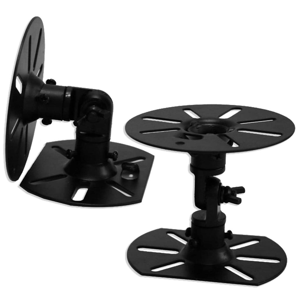 Moderno La Terre Ceiling Speaker Mounting Brackets, Black, Universal Brackets, 2-Piece Set, YM-297-SP A
