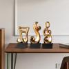 Music Symbol Note Ornament Decoration Ceramics Plating A Living Room Office Desktop Originality Arts And Crafts Gift