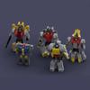 M Building Block Compatible Lego, Manned Mecha Toy Assembly Mecha Splicing Building Block Children'S Educational Intelligence Development
