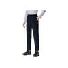 Anta Champion All-Weather Series Solid Color Mid-Waist Straight Casual Pants Men bottoms Basic-Black 152340319-2