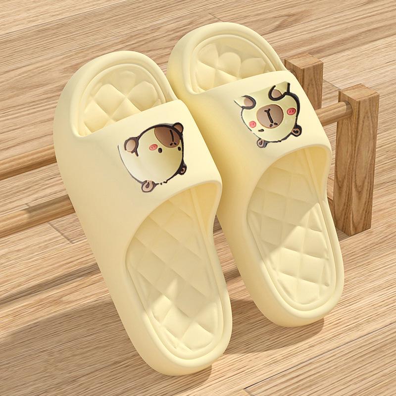 2025 EVA Męskie i Damskie Antypoślizgowe, Odporne na Zapachy Kapcie Kąpielowe Domowe/Zewnętrzne