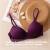 Seamless Silk Bra Women Wireless Bra Summer Thin Mulberry Silk Bra Push‑Up Bralette for Small Bust