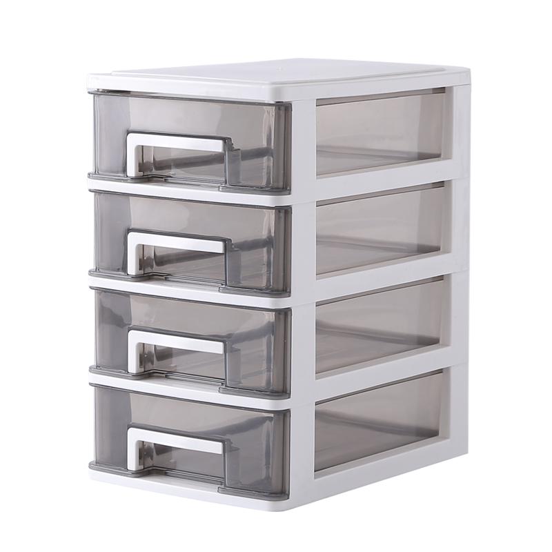 Desktop Drawer Storage Cabinet for Cosmetics and Office Supplies