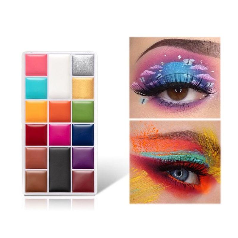 IMAGIC - פלטת צבעי פנים וגוף 16 צבעים