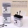100Pcs/Box Double Head Cotton Swab Stick Ear Spoon Ear Clean Makeup Manicure Cotton Swabs Disposable Cleaning Tools