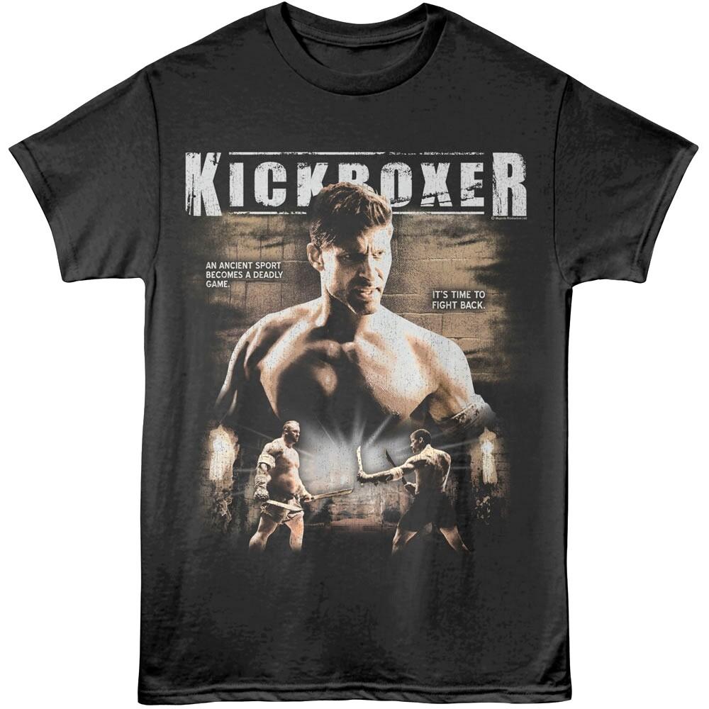 Kickboxer Time to Fight Back Men T Shirt XL