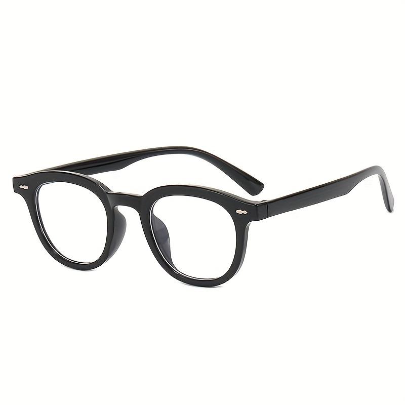 Women's Glasses Simple Elliptical Frame Glasses Lightweight for Daily Wear Elegant and Simple Facial Styling