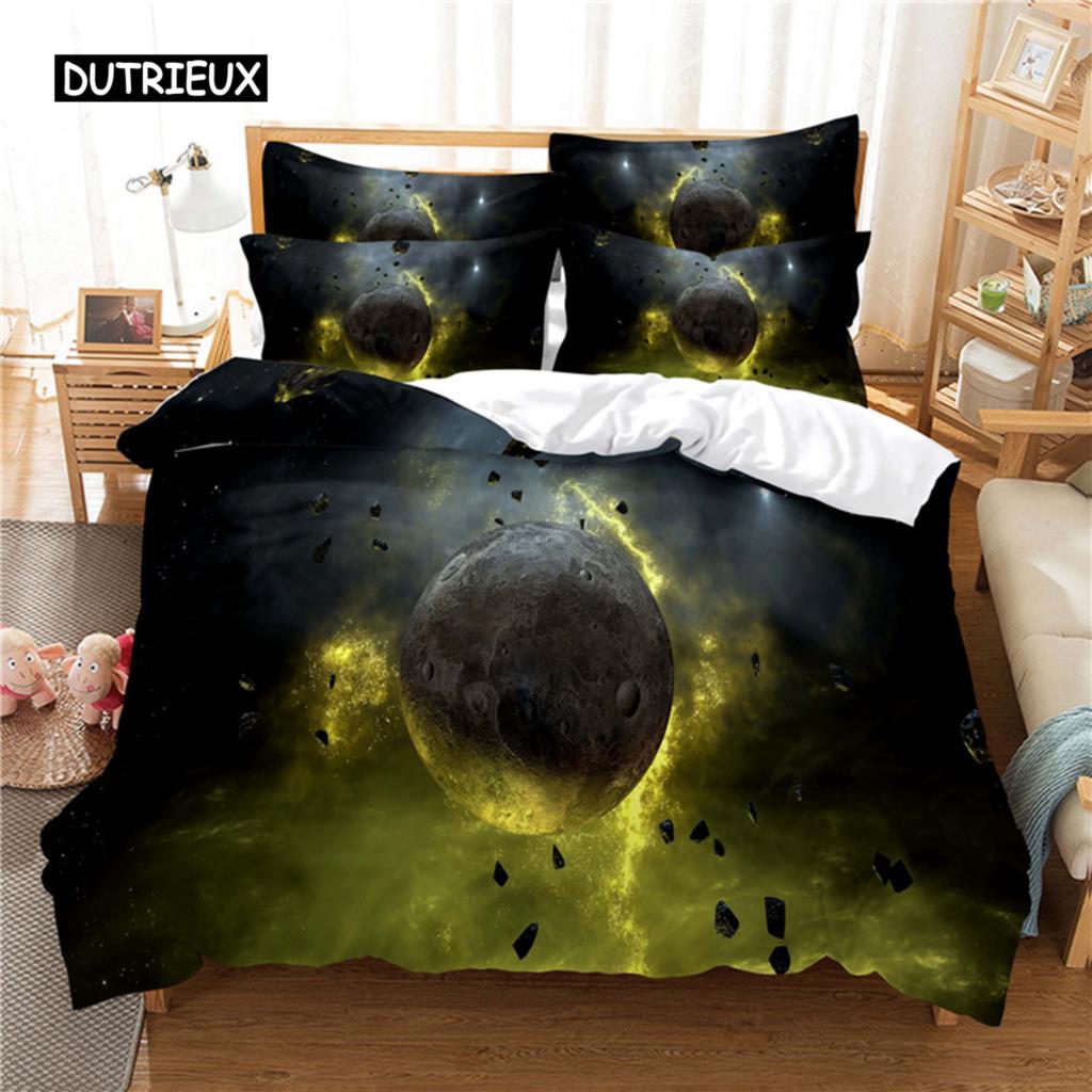 Earth Bedding Set Duvet Cover Set 3d Bedding Digital Printing Bed Linen Queen Size Bedding Set Fashion Design