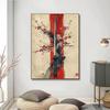 Japanese Landscape Samurai Geisha Bonsai Torii Gate Sakura Art Poster Canvas Painting Wall Prints Picture for Room Home Decor