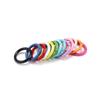5PC Creative 20MM Colorful Painted Spring Ring Keychain Open Spring Buckle Book Ring Connection Card Ring DIY Jewelry Accessories