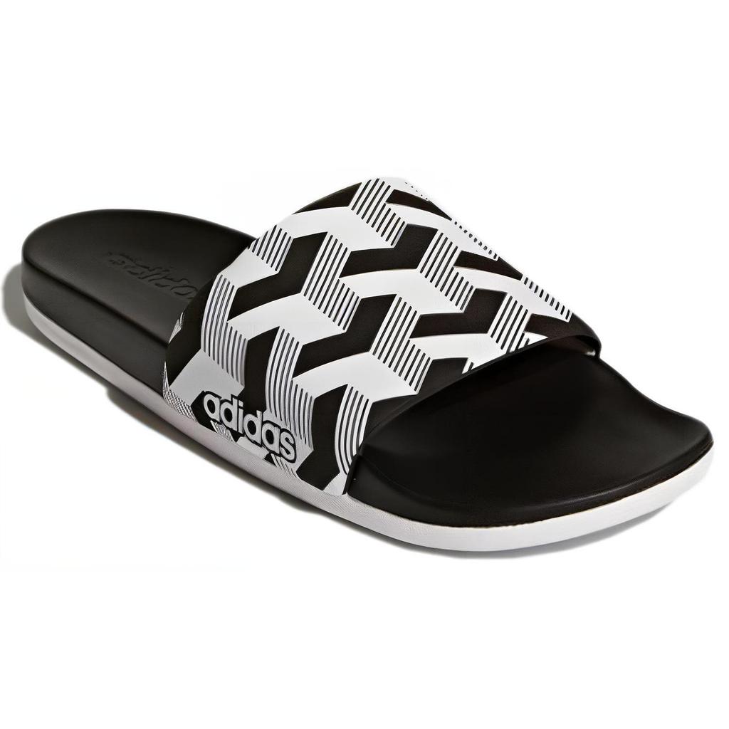 Adidas Adilette Cf+ Link Slippers 'Black White' CG2800