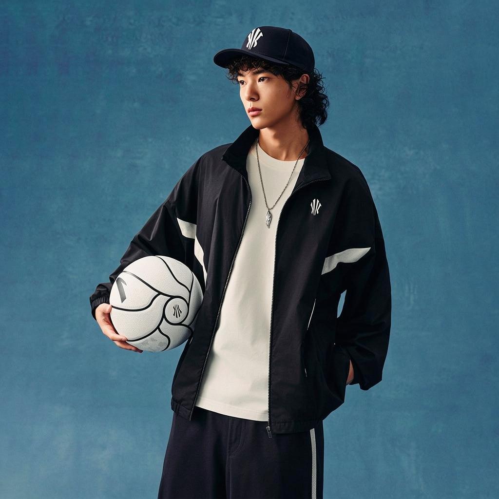 Anta Kyrie Irving Series Stand Collar Loose Versatile Zipper Simple Jacket Unisex Jackets 172621603N-2