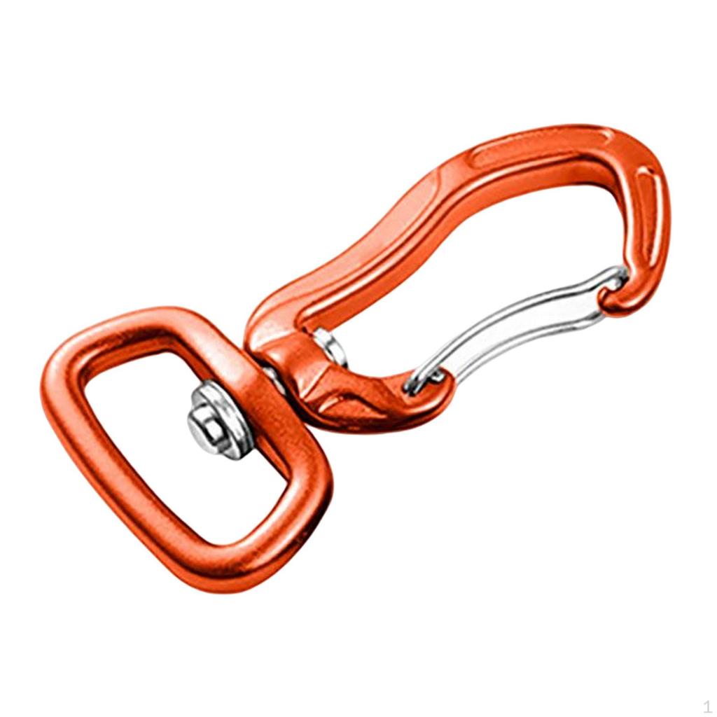 Rotating Carabiner Clip for Outdoor Activities