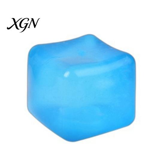Maltose Material Toy Creative Ice Cube Squeeze Transparent TPR Slow-Rising Fidget for Stress Relief Elastic Reliever Realistic Portable Decompression