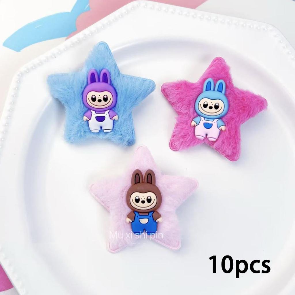 Pentagramm Kürbis Plüsch Niedliches Mädchen Herz Seitenpony Clip Entenschnabelclip Cartoon Mädchen