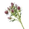 Realistic Artificial Sea Holly Branch Real Touch Fake Flowers  Home Living Room Decor