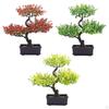 Artificial Bonsai Ornament, Realistic Faux Potted Plant, Plant for Office, Tabletop, Home