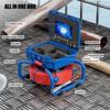7in LCD Sewer Camera - Self Leveling 30M IP68 Pipeline Endoscope with 512Hz Transmitter & DVR, Industrial Drain Inspection Tool