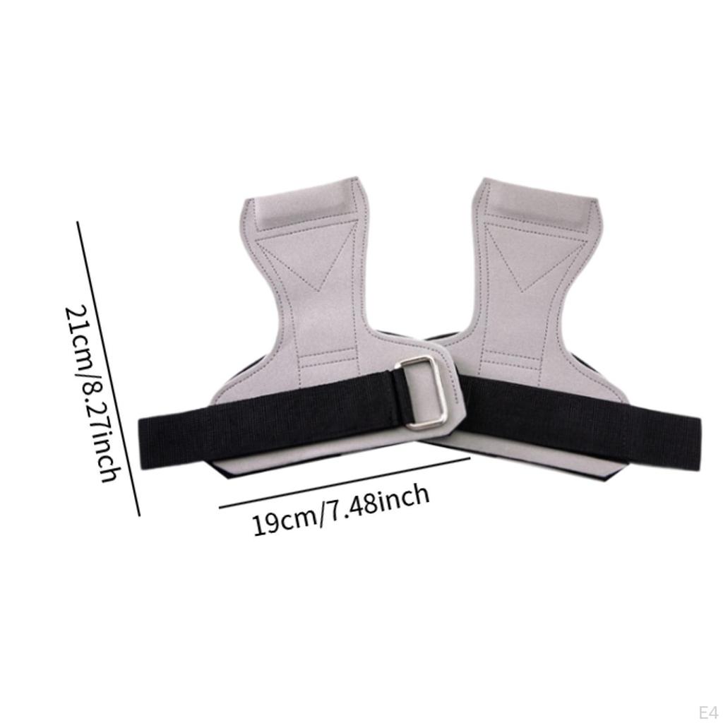 Fitnesshandschuhe Kreuzhebe-Gürtel Rutschfest Utility Crossfit-Zubehör Handflächenschützer Klimmzugbänder für