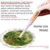 White LED Salinity Meter Handheld Salt Concentration Hydrometer  Home Kitchen