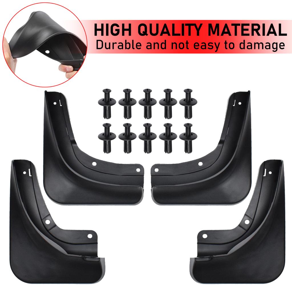 Mud Flaps Mudflaps Splash Guards Mudguards Front Rear Fender Protector For Tesla Model Y  2022 2023 Model 3 Model3