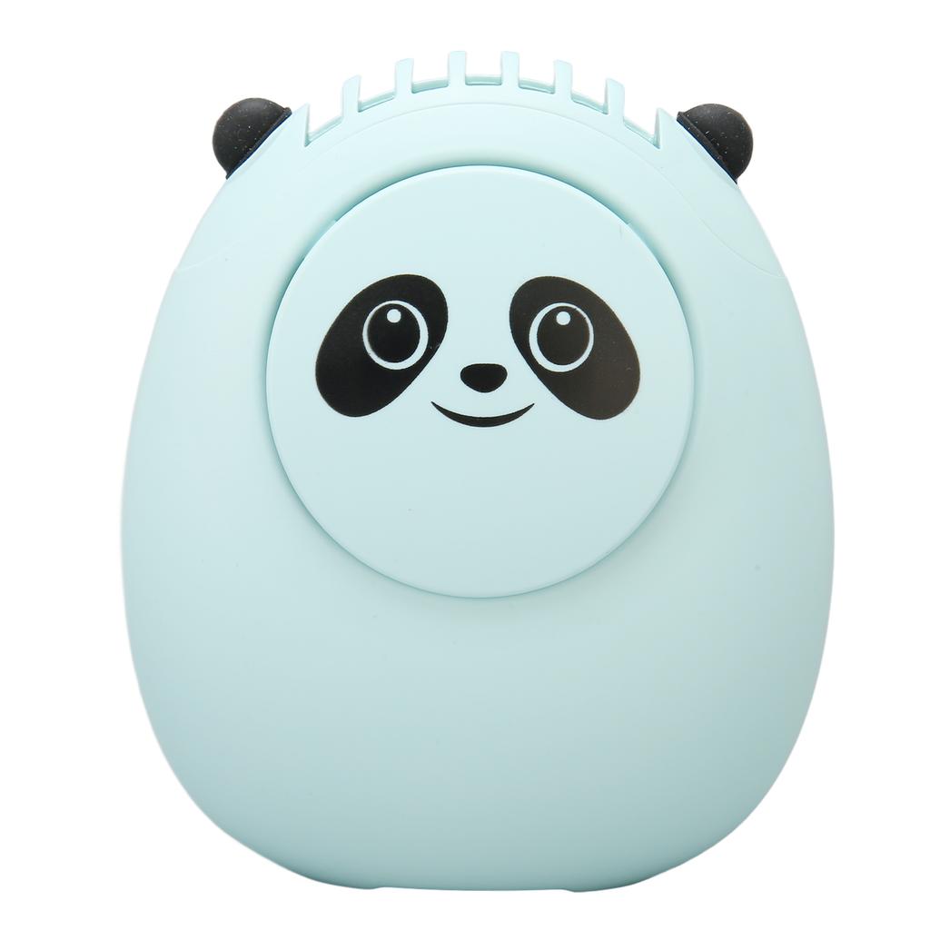 Portable Neck Fan with Adjustable Lanyard Bracket USB Rechargeable Hands Free 3 Wind Speed Mini Hanging Neck Fan for
