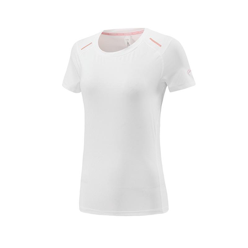 Women's Quick-Dry Short Sleeve Yoga T-Shirt - Lightweight, Breathable Fitness Top for Summer Running and Sports.