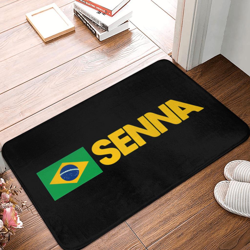 Brazílie Ayrton Senna Vstupní rohožky Přední dveře Podlaha Vstupní rohožky Vnitřní Kuchyně Koupelna Rohožka Garáž Koberec