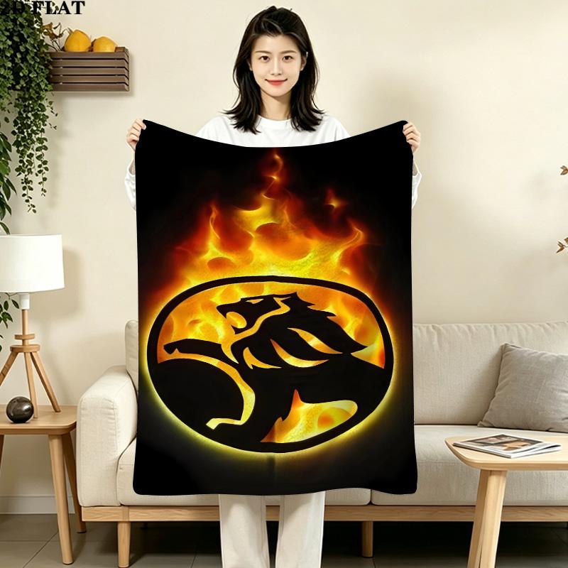 1PC Holden Patterned Flannel Blanket Suitable For All Seasons For Home Decor Warmth And Comfort Gifts Holiday Present